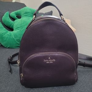 Kate Spade Maroon Mini Backpack